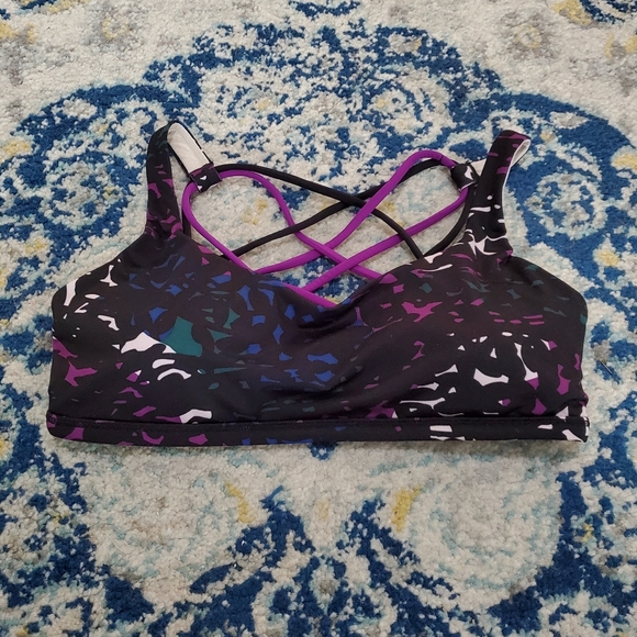 Lululemon Free To Be Wild Bra Shadow Wrap Multi 6 - Picture 1 of 7